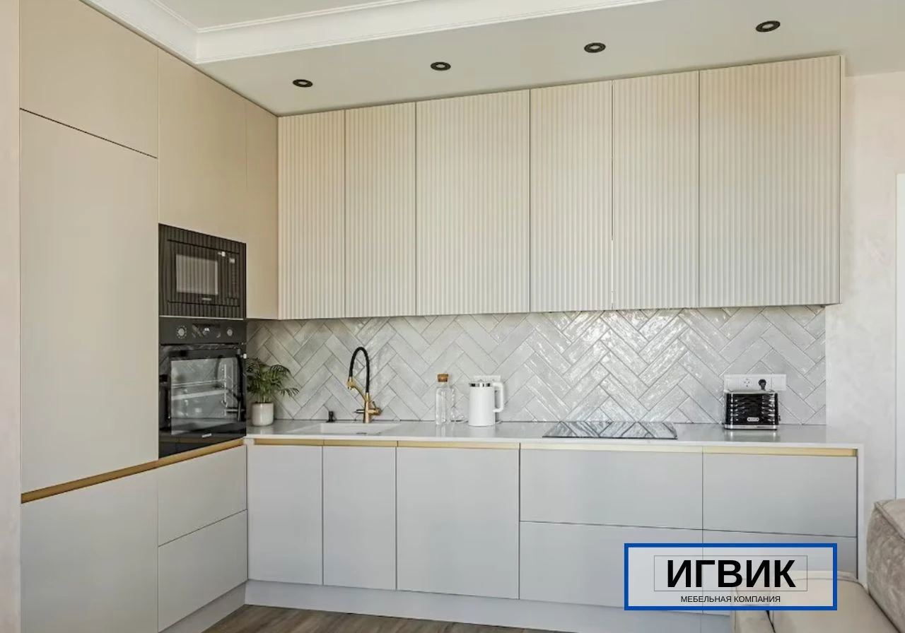 Кухня на заказ: мебель под ключ из МДФ, ЛДСП, массива дерева
