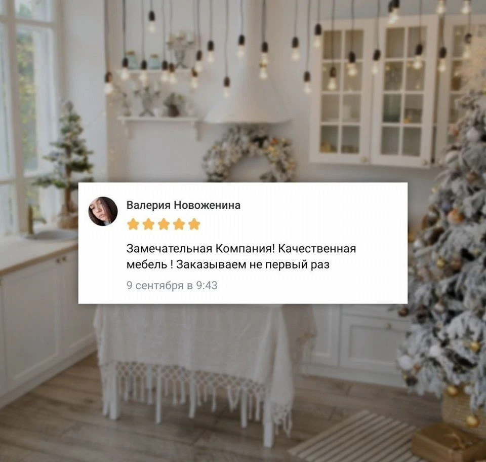 Угловая кухня на заказ со встроенной техникой