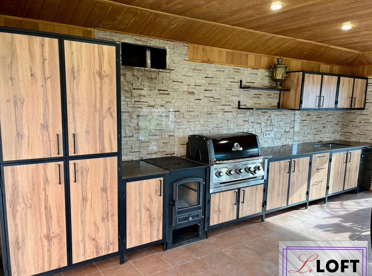 Кухня в стиле лофт